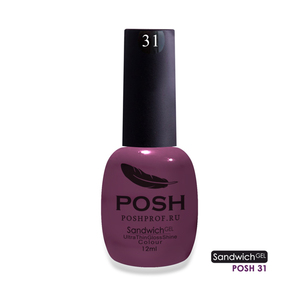 POSH 31 гель-лак для ногтей Магия на ногтях / SENDVICH GEL UV/LED 12 мл