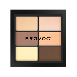 PROVOC Палетка для коррекции лица, кремовая текстура / Medium Light CONCEAL Correct Contour CCC4