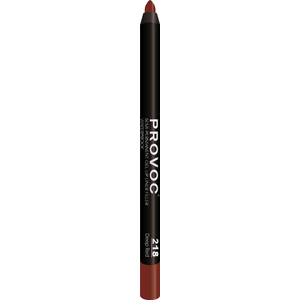 PROVOC Подводка гелевая в карандаше для губ, 218 коричнево-красный / Gel Lip Liner Deep Red 7 г