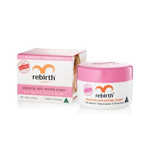 REBIRTH Крем против морщин с экстрактом плаценты, витамином Е и ланолином / Placenta Anti-Wrinkle Cream 118 мл