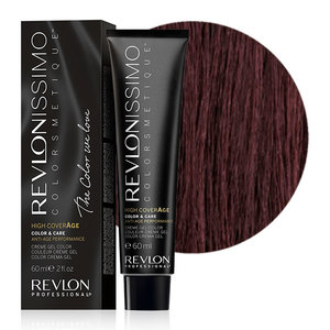 REVLON PROFESSIONAL 4-25 краска для волос, шоколадно-ореховый блондин / RP REVLONISSIMO COLORSMETIQUE High Coverage 60 мл