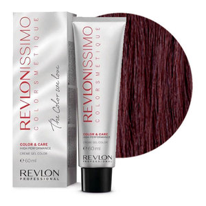REVLON PROFESSIONAL 4.65 краска для волос, коричневый красно-махагоновый / RP REVLONISSIMO COLORSMETIQUE 60 мл