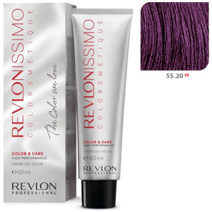 REVLON PROFESSIONAL 55.20 краска для волос, светло-коричневый бургундский / RP REVLONISSIMO COLORSMETIQUE 60 мл