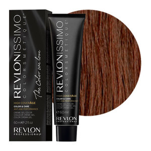REVLON PROFESSIONAL 5-35 краска для волос, янтарный светлый каштан / RP REVLONISSIMO COLORSMETIQUE High Coverage 60 мл