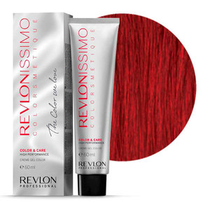 REVLON PROFESSIONAL 66.60 краска для волос, темный блондин насыщенно-красный / RP REVLONISSIMO COLORSMETIQUE 60 мл