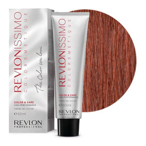 REVLON PROFESSIONAL 66.64 краска для волос, темный блондин красно-медный / RP REVLONISSIMO COLORSMETIQUE 60 мл
