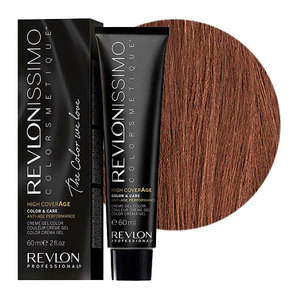 REVLON PROFESSIONAL 6-12 краска для волос, снежный темный блондин / RP REVLONISSIMO COLORSMETIQUE High Coverage 60 мл