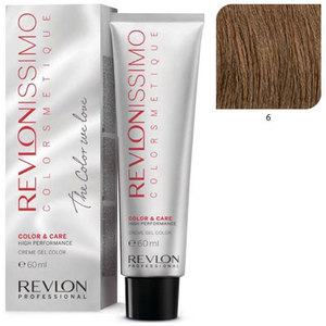 REVLON PROFESSIONAL 6 краска для волос, темный блондин / RP REVLONISSIMO COLORSMETIQUE 60 мл