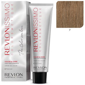 REVLON PROFESSIONAL 7 краска для волос, блондин / RP REVLONISSIMO COLORSMETIQUE 60 мл