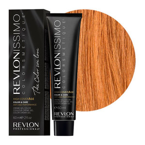 REVLON PROFESSIONAL 8-34 краска для волос, ореховый светлый блондин / RP REVLONISSIMO COLORSMETIQUE High Coverage 60 мл