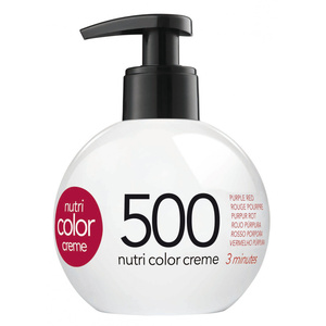 REVLON PROFESSIONAL Крем-краска для прямого окрашивания 500, пурпурно-красный / Nutri Color Creme 270 мл