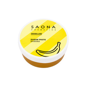 SAONA COSMETICS Паста сахарная для шугаринга, банановая / SPA BANANA 200 г