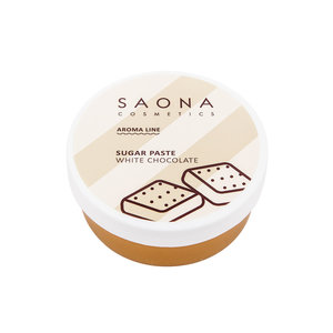SAONA COSMETICS Паста сахарная для шугаринга, белый шоколад / SPA WHITE CHOCOLATE 200 г