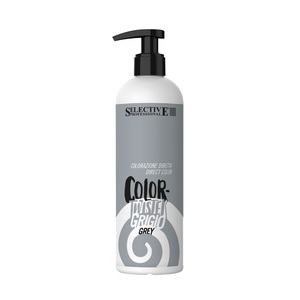 SELECTIVE PROFESSIONAL Краска ухаживающая прямого действия с кератином для волос, серый / COLOR TWISTER 300 мл