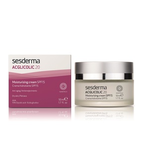 SESDERMA Крем увлажняющий СЗФ 15 / ACGLICOLIC 20 Moisturizing cream SPF15 50 мл