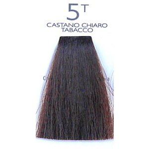 SHOT 5T краска с коллагеном для волос, светлый шатен табачного оттенка / DNA COLOR 100 мл