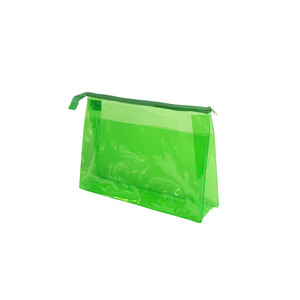 SIBEL Косметичка прозрачная зеленая / Sibel, 34х22 см