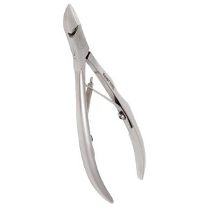 SILVER STAR Кусачки маникюрные для кожи 14 мм, пологое лезвие, эргономичные ручки / COBALT
