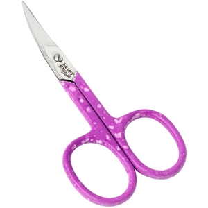 SILVER STAR Ножницы для ногтей, изогнутое лезвие, пурпурное покрытие / CLASSIC