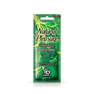 SOLBIANCA Крем с экстрактом зеленого чая для загара в солярии / Natural Pleasure 15 мл