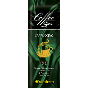 SOLEO Бронзатор интенсивный натуральный с запахом кофе с молоком / Coffe Sun Cappuccino 15 мл