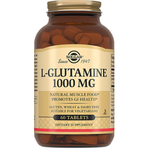 SOLGAR L-Глутамин, таблетки 1000 мг № 60