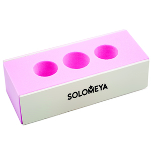 SOLOMEYA Блок-полировщик 2-х сторонний с отверстием под пальцы / 2 WAY BLOCK BUFFER