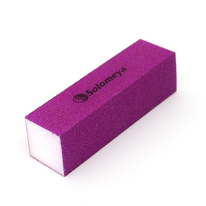 SOLOMEYA Блок-шлифовщик для ногтей, фиолетовый / Puprle Sanding Block