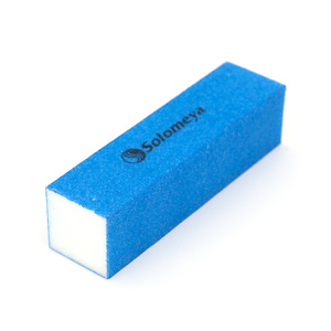 SOLOMEYA Блок-шлифовщик для ногтей, синий / Blue Sanding Block