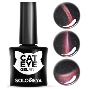 SOLOMEYA Гель-лак для ногтей Кошачий глаз, 1 Британка / 5D Vip Cat Eye British Shorthaired 5 мл