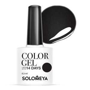 SOLOMEYA Гель-лак для ногтей SCG003 Идеально черный / Color Gel Perfectly Black 8,5 мл
