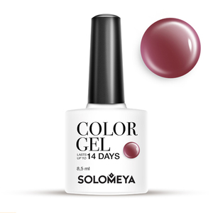SOLOMEYA Гель-лак для ногтей SCG065 Красновато-коричневый / Color Gel Puce 8,5 мл