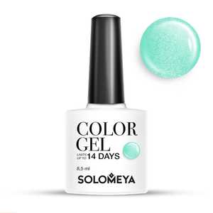 SOLOMEYA Гель-лак для ногтей SCG098 Мята / Color Gel Mint 8,5 мл