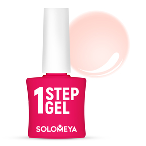 SOLOMEYA Гель-лак однофазный для ногтей, 6 зефир / One Step Gel Marshmallow 5 мл