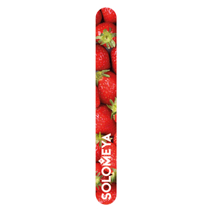 SOLOMEYA Пилка для натуральных и искусственных ногтей 180/220 Клубничный смузи / Strawberry smoothie Nail File 14