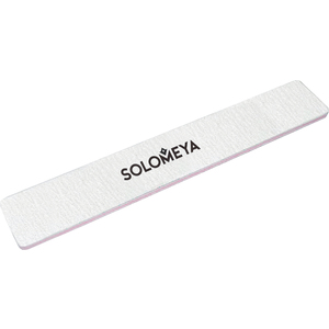 SOLOMEYA Пилка профессиональная широкая для обработки больших поверхностей 100/180 / Wide Nail file