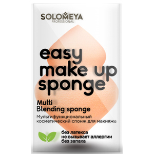 SOLOMEYA Спонж косметический мультифункциональный для макияжа / Multi Blending sponge