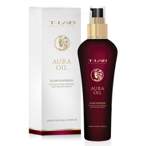 T-LAB PROFESSIONAL Эликсир с комплексом масел для сияния и гладкости волос / Aura Oil 130 мл
