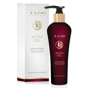 T-LAB PROFESSIONAL Крем несмываемый для питания, блеска и гладкости волос / Aura Oil 130 мл