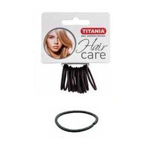 TITANIA Резинки для волос, серые 3 см 12 шт/уп 7802