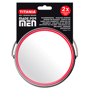 TITANIA Зеркало настольное двойное D-15,5 см 1500 / MEN B