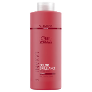 WELLA PROFESSIONALS Шампунь для защиты цвета окрашенных жестких волос / Brilliance 1000 мл