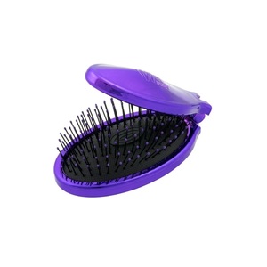 WET BRUSH Щетка-мини для спутанных волос раскладная, фиолетовая / WET BRUSH MINI POP FOLD PURPLE