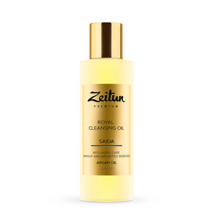 ZEITUN Масло очищающее для снятия макияжа для зрелой кожи с арганой / Saida 150 мл