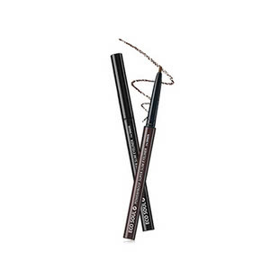 Карандаш-подводка тонкий для глаз, оттенок BR02 Red Brown, 0,1 г (The Saem)