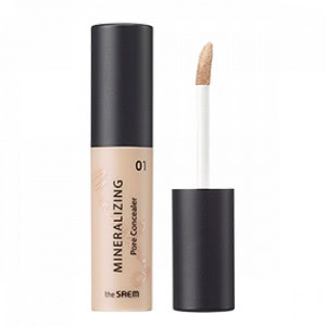 Кремовый консилер "Mineralizing Pore" для маскировки пор, оттенок 01 Clear Beige, 4 мл (The Saem)