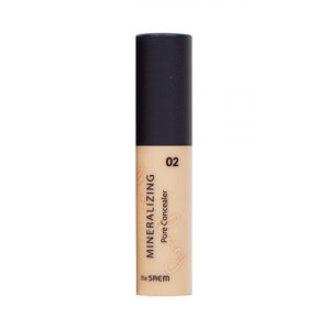 Кремовый консилер "Mineralizing Pore" для маскировки пор, оттенок 02 Rich Beige, 4 мл (The Saem)