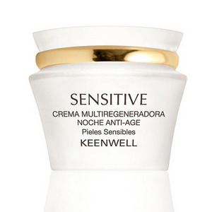 Ночной восстанавливающий омолаживающий крем "Sensitive" для чувствительной кожи, 50 мл (Keenwell)