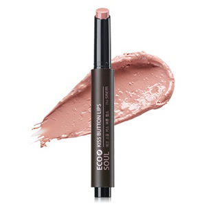 Тающая помада "Kiss Button" для губ, оттенок 10 Purity Lip, 2 г (The Saem)