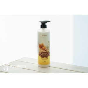 Ароматизированный гель для душа мёд и белый жасмин DEOPROCE HEALING MIX & PLUS BODY CLEANSER HONEY WHITE JASMINE 750g